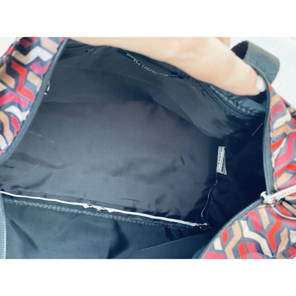 DVF x LeSportsac Geometric X Tote Crossbody Purses & Pouches Set of 4 VTG Nylon - Picture 6 of 12